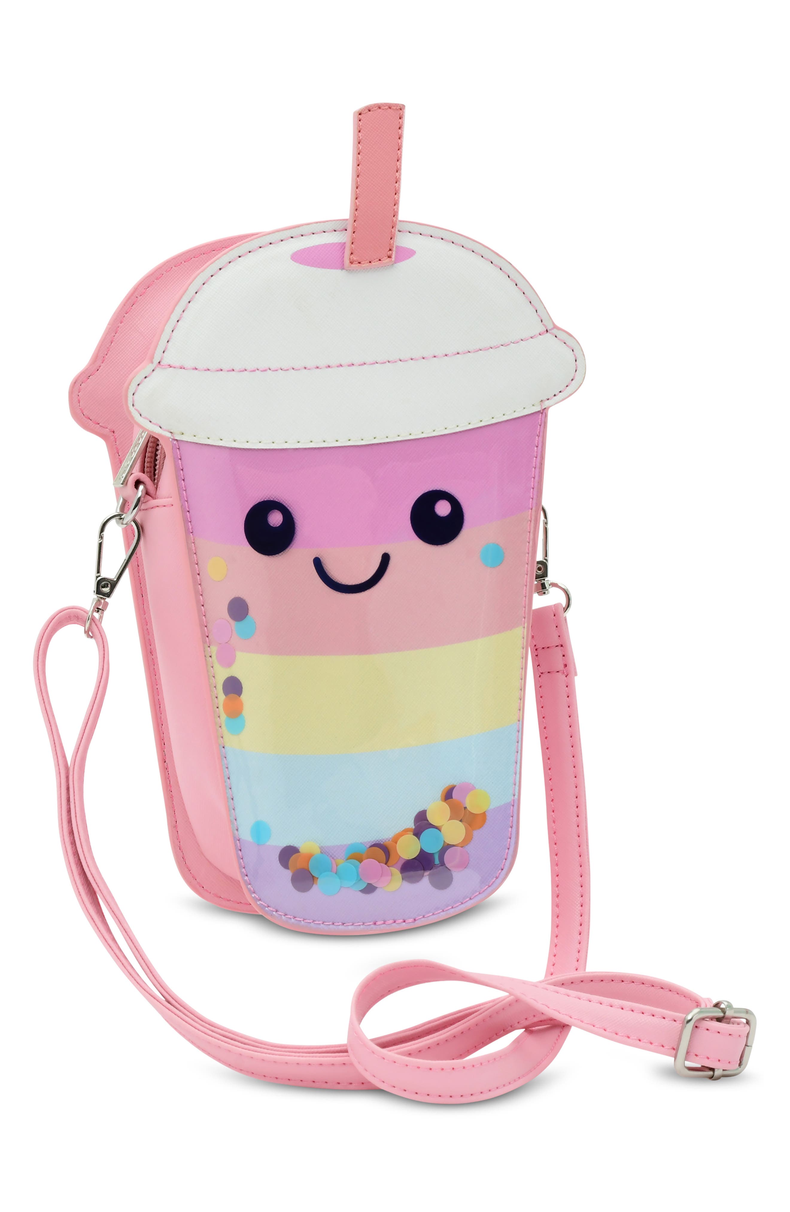 Iscream Kids' Rainboba Tea Crossbody Bag, Alternate, color, 