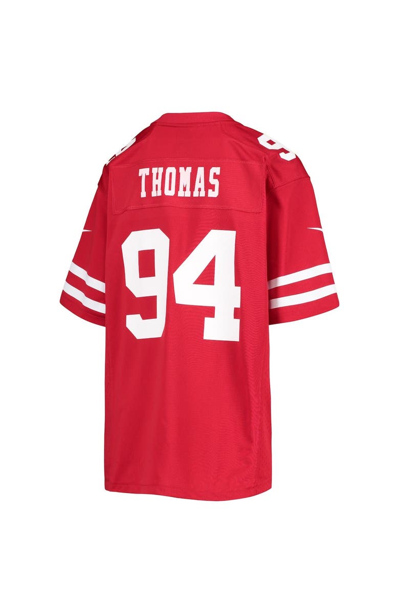 Nike Youth Nike Solomon Thomas Scarlet San Francisco 49ers Game Player Jersey, Alternate, color,