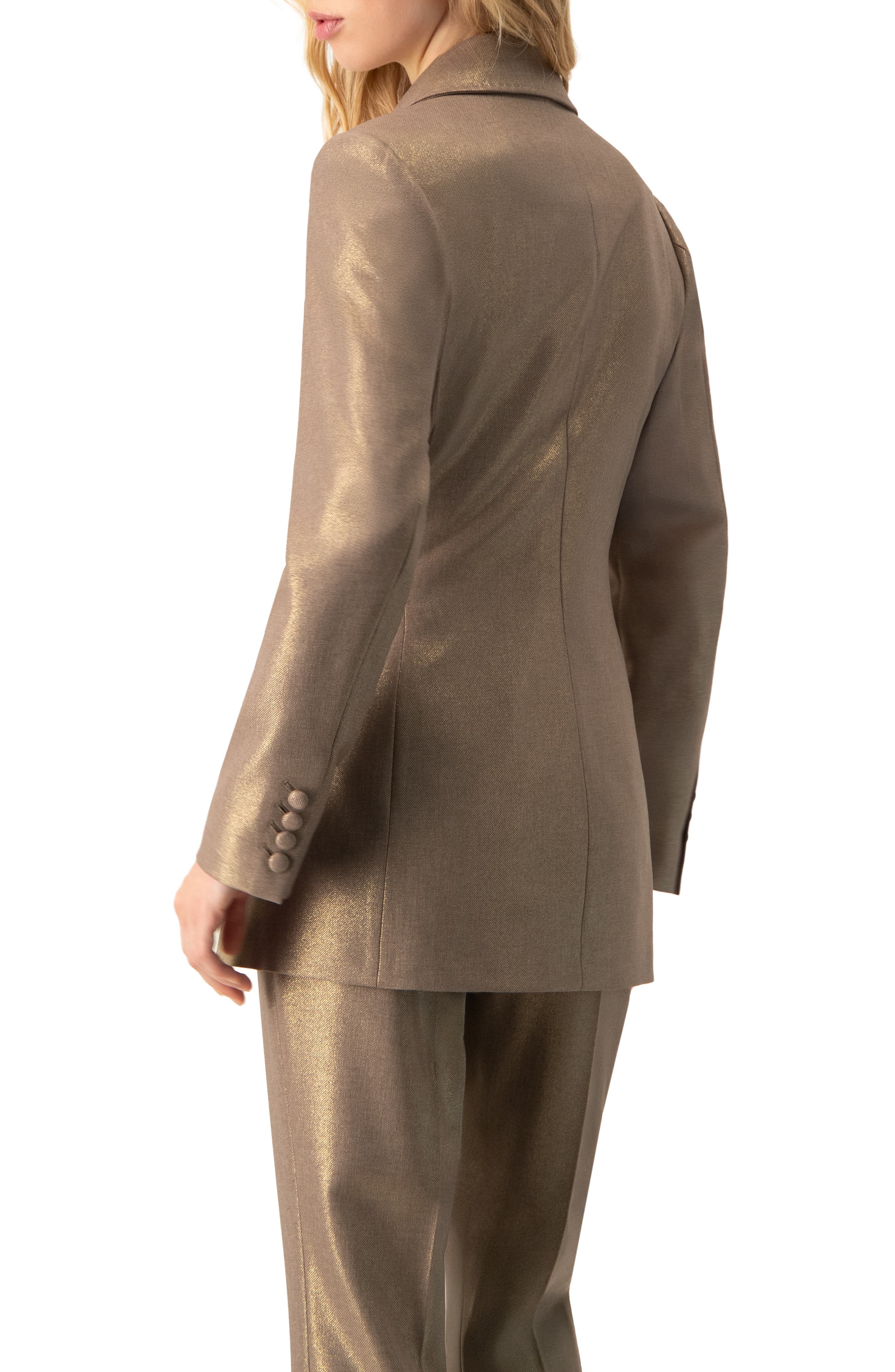 Sparkling Blazer with Flap Pockets - image 2