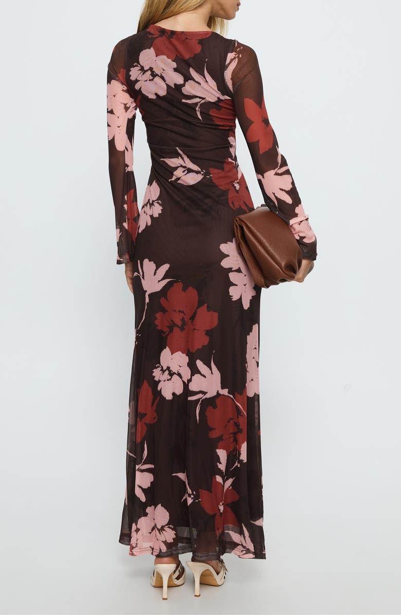 Princess Polly Istefania Long Sleeve Floral Maxi Dress, Alternate, color, 