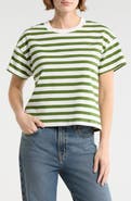 Scotch & Soda Boxy Yarn Dye Stripe T-Shirt