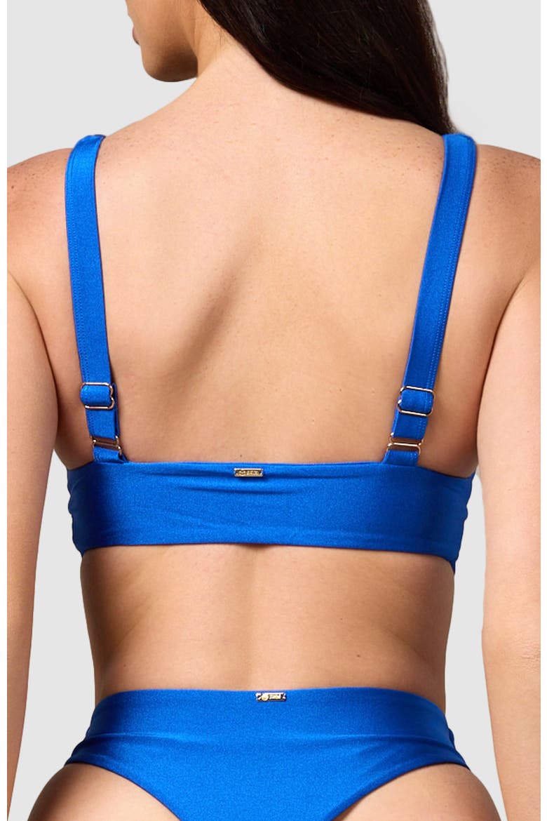 Lucky Bikini Top, Alternate, color, Cobalt