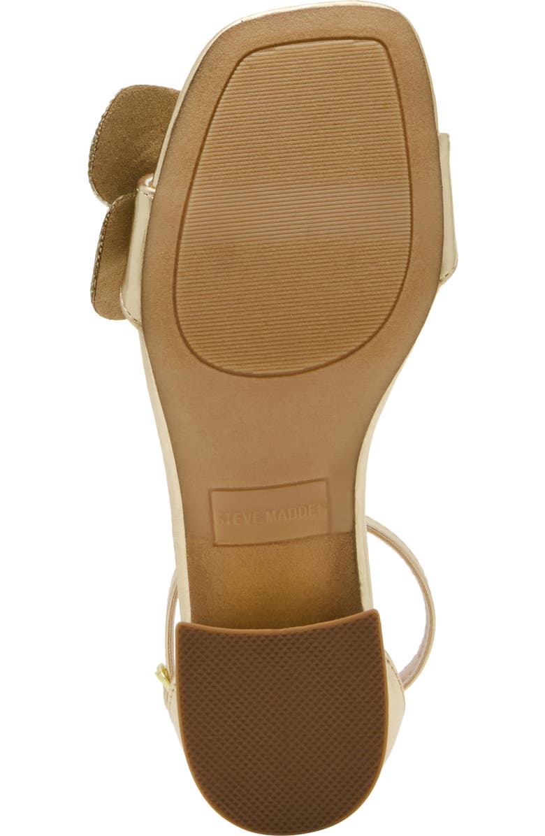 Steve Madden Kids' Jkindra Ankle Strap Sandal, Alternate, color, Gold