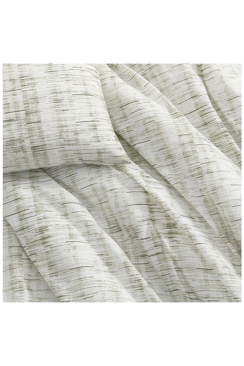 Weave Texture Cotton Blend Comforter & Shams Set, Alternate, color, LIGHT GREEN