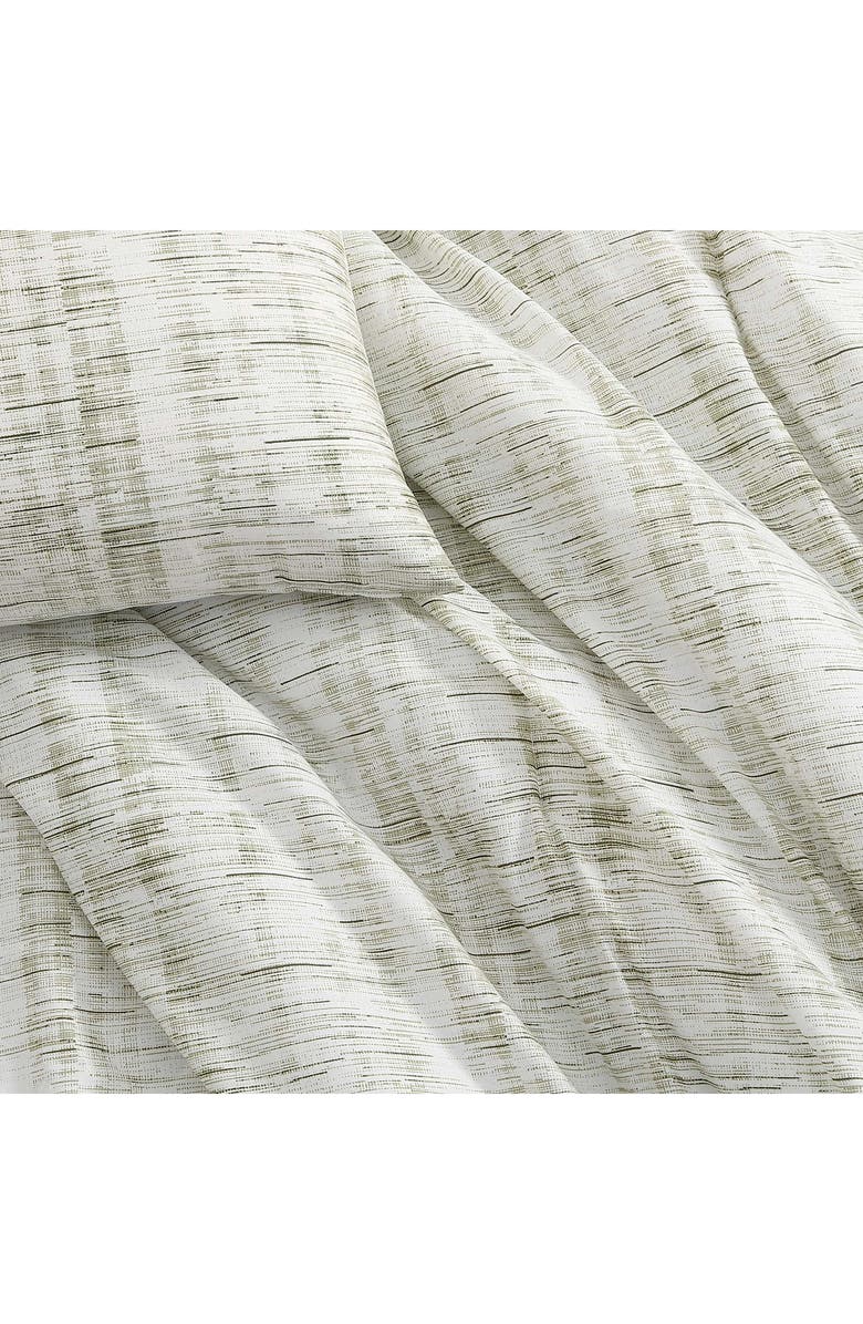 Calvin Klein Weave Texture Cotton Blend Comforter & Shams Set, Alternate, color, Light Green
