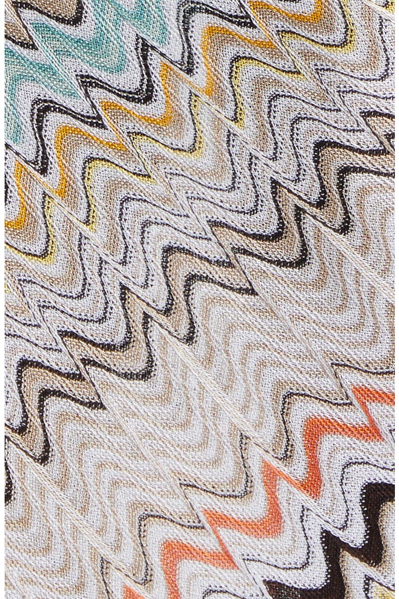 Stripe One-Shoulder Crochet Knit Maxi Dress, Alternate, color, SMSNN-MULTICOLOR BEIGE LT BS