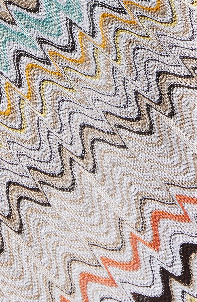 Missoni Stripe One-Shoulder Crochet Knit Maxi Dress, Alternate, color, Smsnn-Multicolor Beige Lt Bs