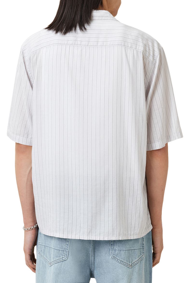 Haven Short Sleeve Camp Shirt, Alternate, color, WHITE