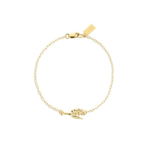 Elsie Birth Flower Bracelet
