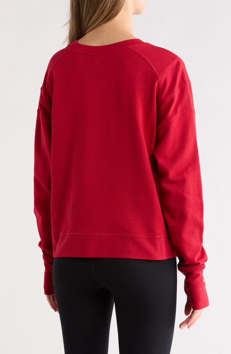 Sweaty Betty After Class Crop Sweatshirt, Alternate, color,