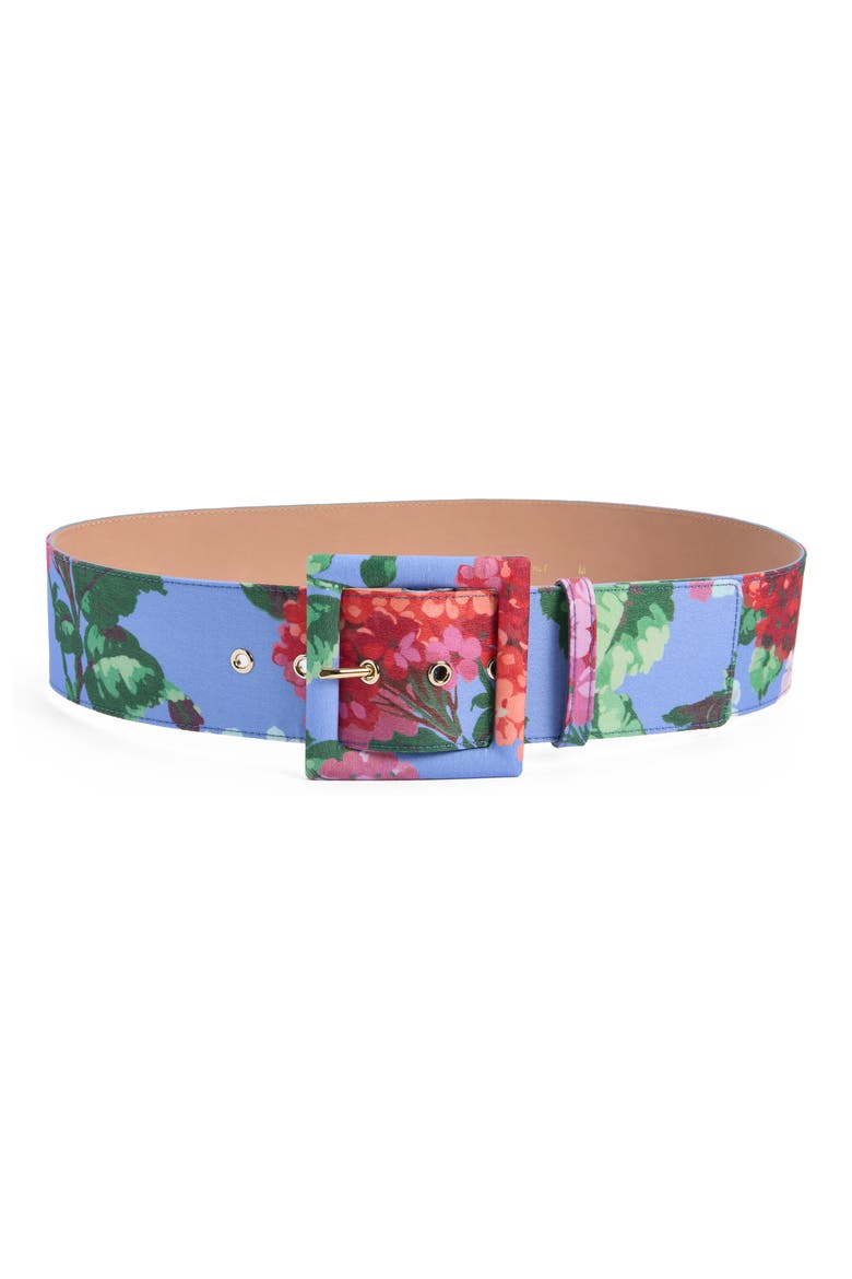 Icon Floral Belt, Main, color, ISLE BLUE/MULTI