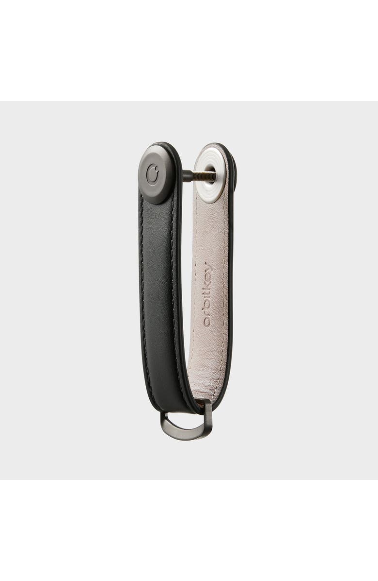 Orbitkey Leather Key Organiser, Alternate, color, Black