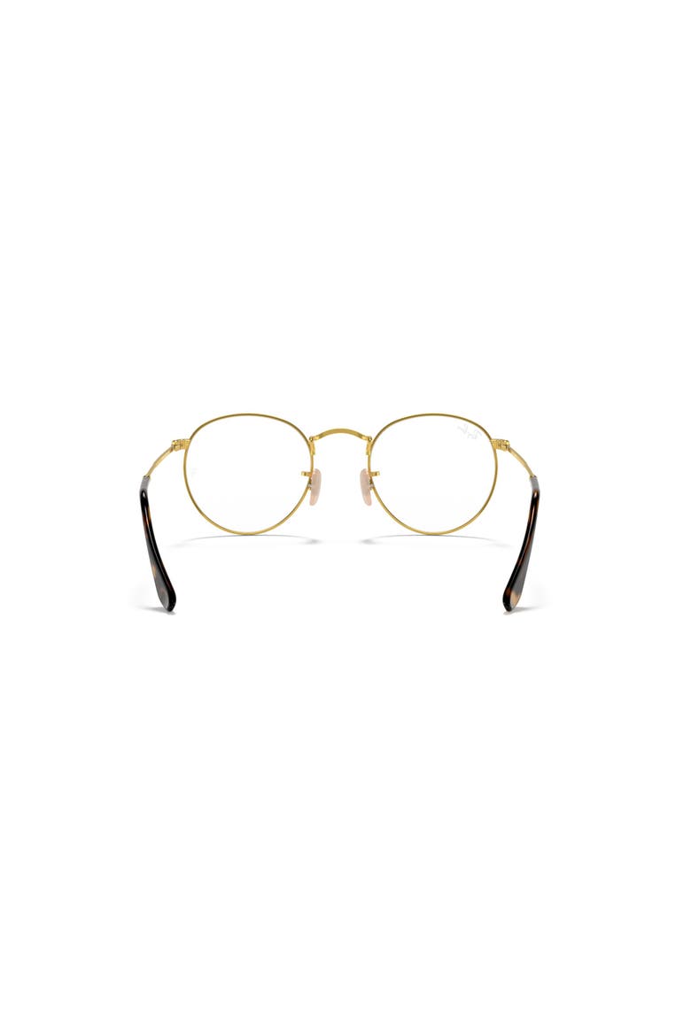 53mm Round optical glasses, Alternate, color, Tortoise