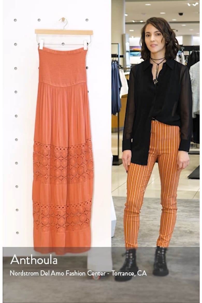 Farrah Smocked Cover-Up Maxi Dress video