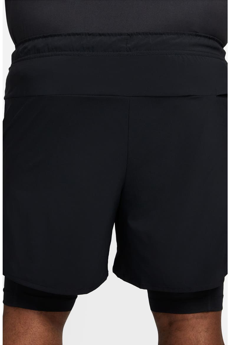 Dri-FIT Unlimited 2-in-1 Versatile Shorts, Alternate, color, 010 BLACK/BLACK/BLACK/BLACK