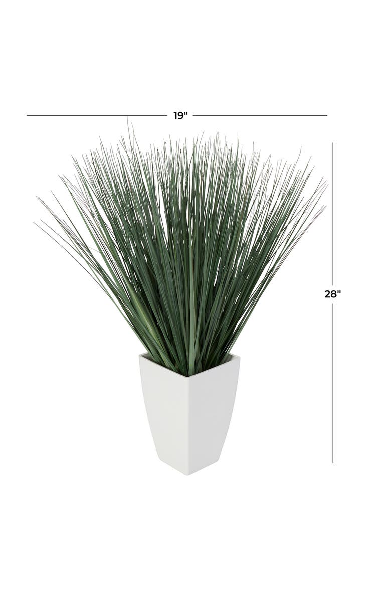 GINGER BIRCH STUDIO Artificial Potted Plant, Alternate, color, Green