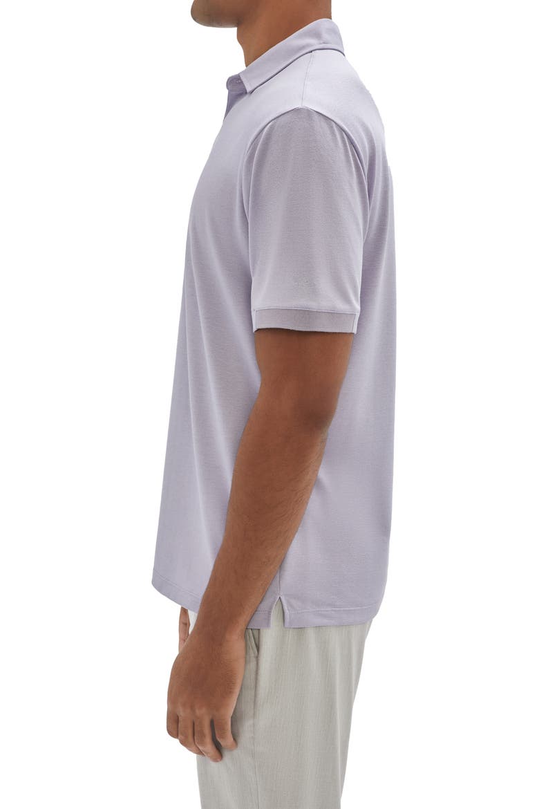 Texture Polo, Alternate, color, LILAC