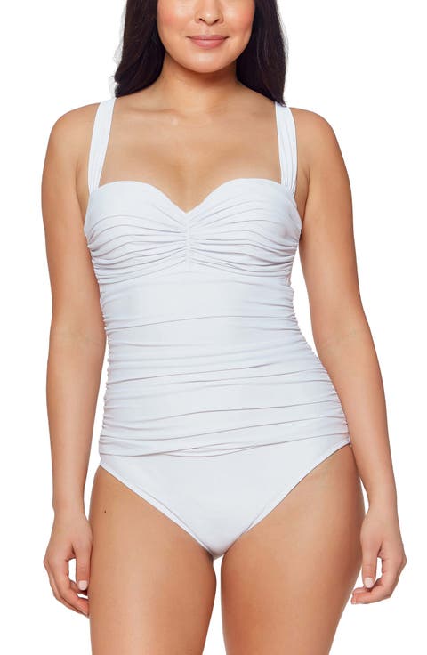 Kore Shirred Underwire One-Piece Swimsuit