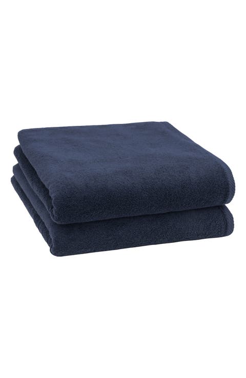 2-Pack Ediree Cotton Bath Towel Set