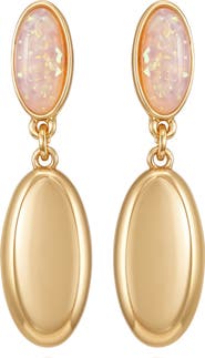 Vince Camuto Oval Drop Earrings