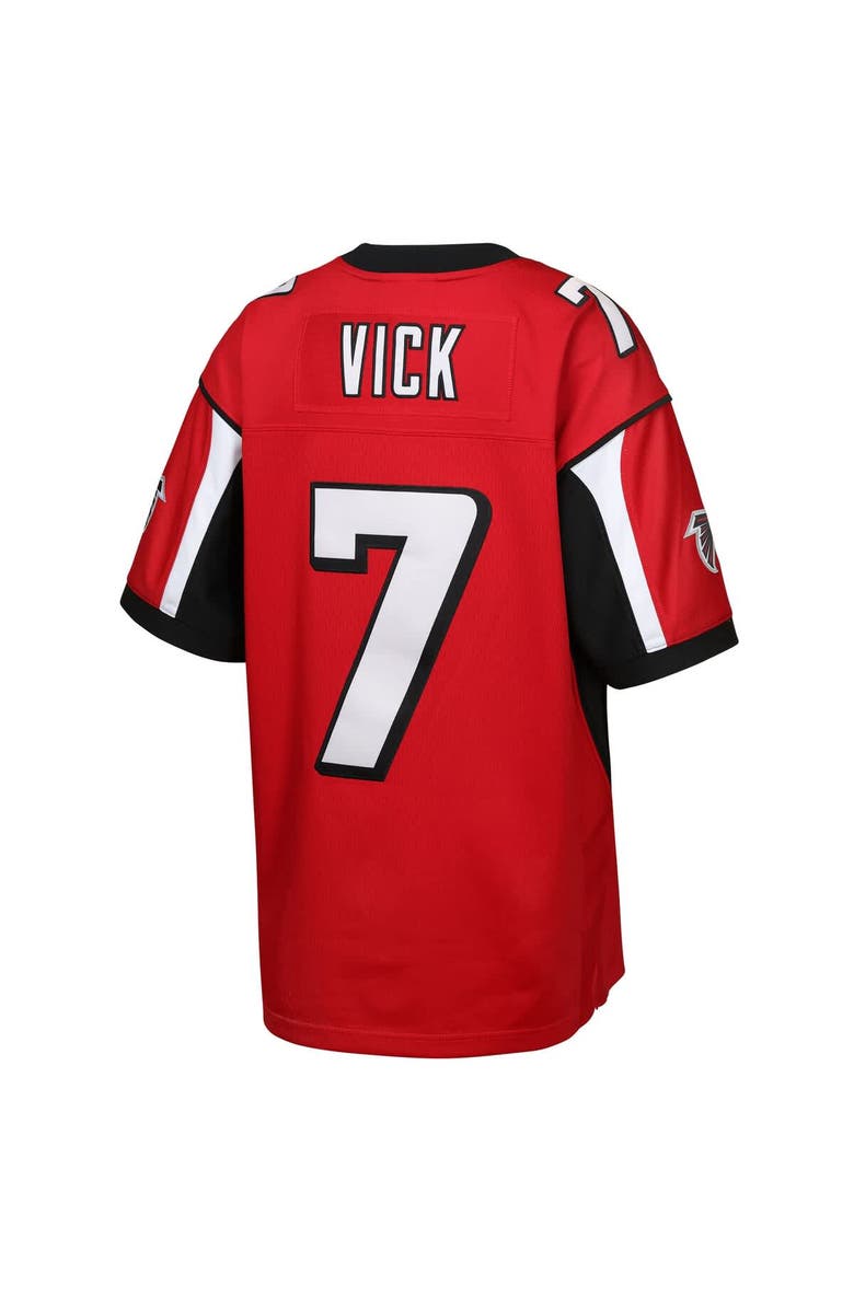 Mitchell & Ness Youth Mitchell & Ness Michael Vick Red Atlanta Falcons 2003 Legacy Retired Player Jersey, Alternate, color, Red