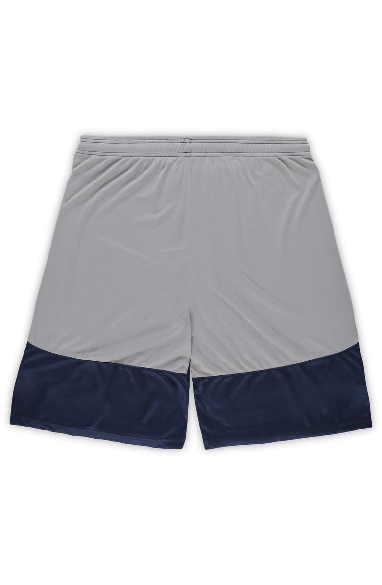 FANATICS Men's Fanatics Branded Navy Chicago Bears Big & Tall Team Logo Shorts, Alternate, color,