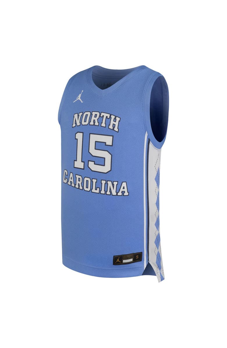Nike Youth Nike Vince Carter Carolina Blue North Carolina Tar Heels Replica Basketball Jersey, Alternate, color, Light Blue