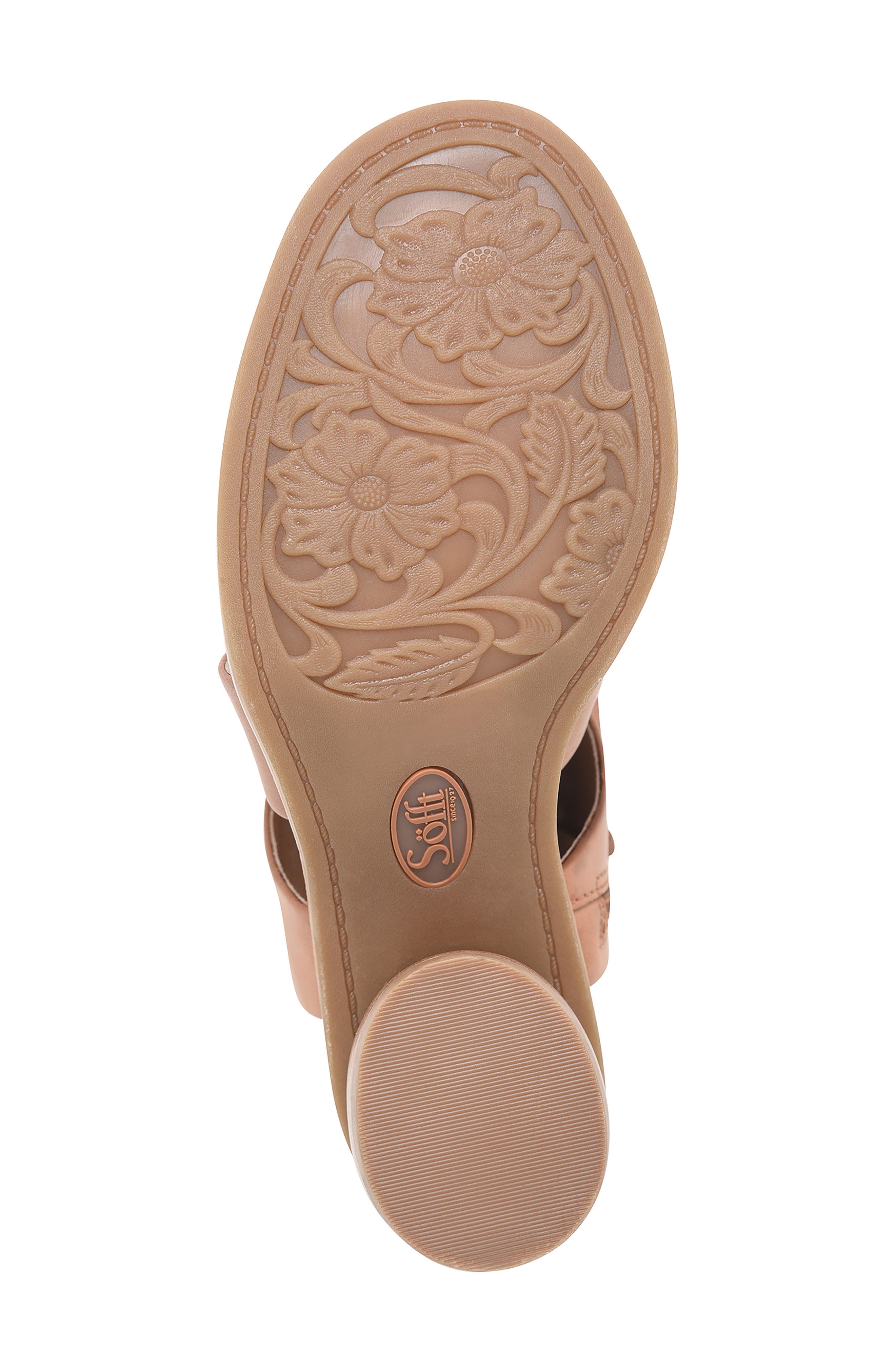 Söfft Camille Sandal, Alternate, color, Luggage