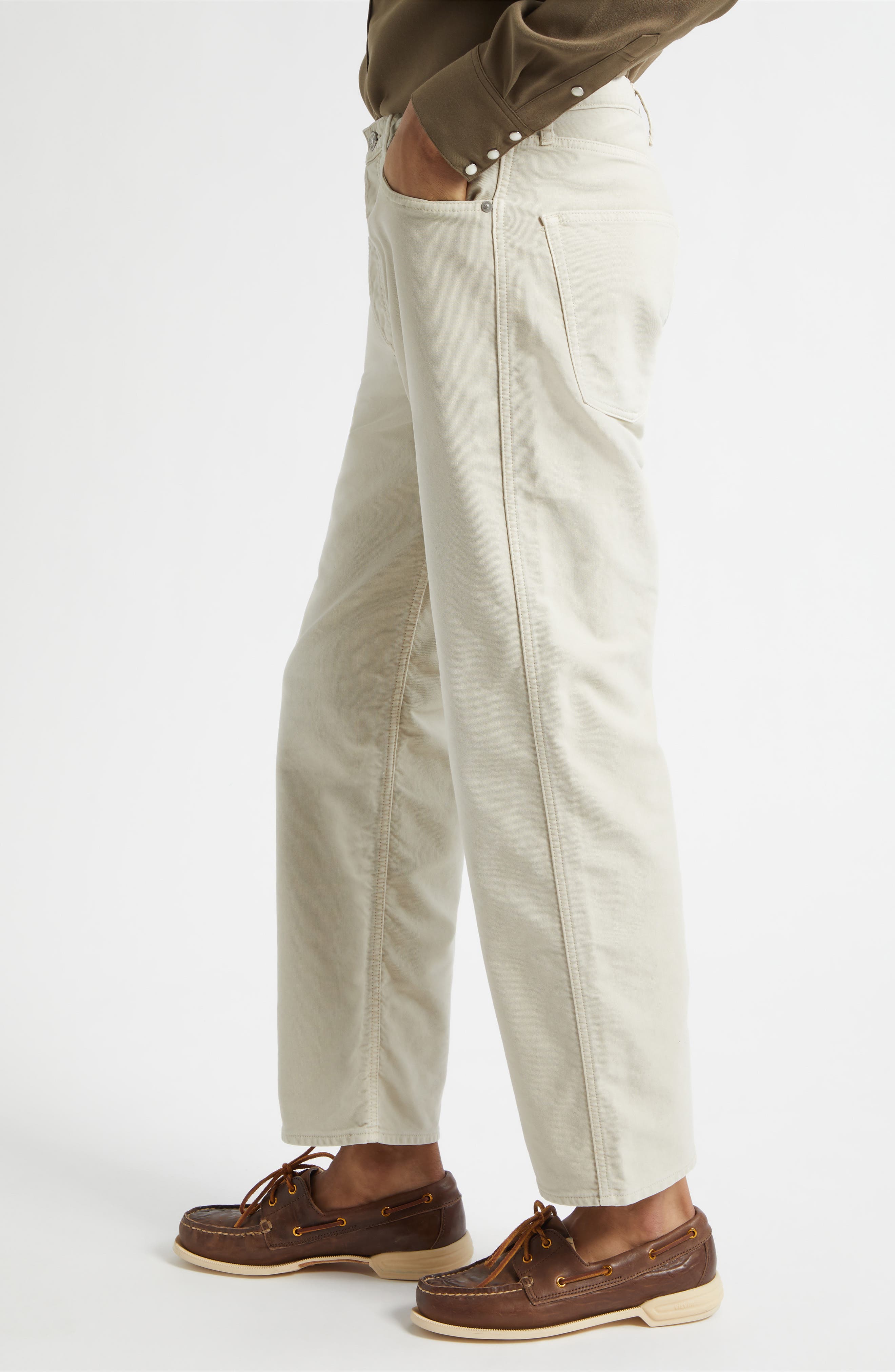 VISVIM Fluxus 01 Corduroy Wide Leg Pants (Men) | Nordstrom