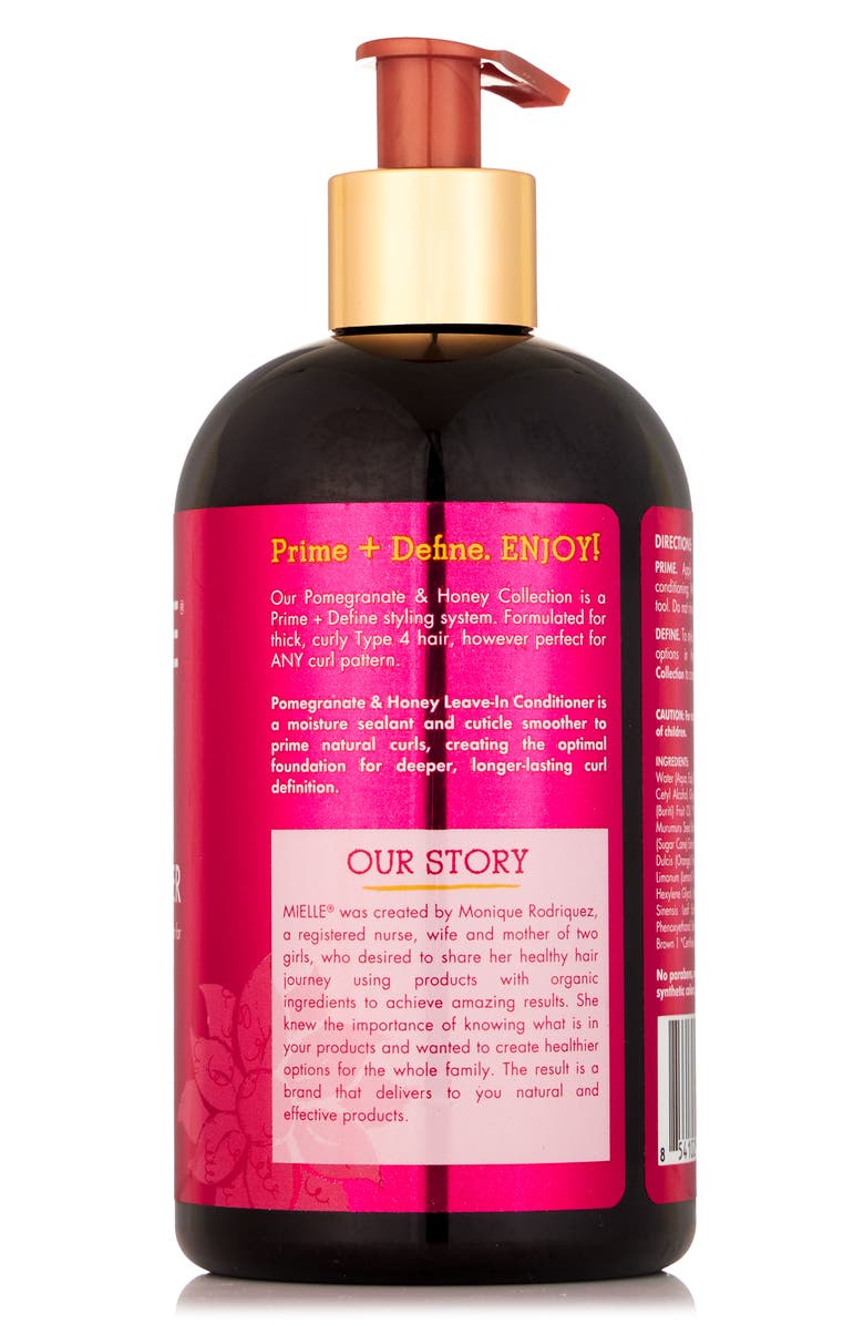 MIELLE Pomegranate & Honey Leave-In Conditioner, Alternate, color, 