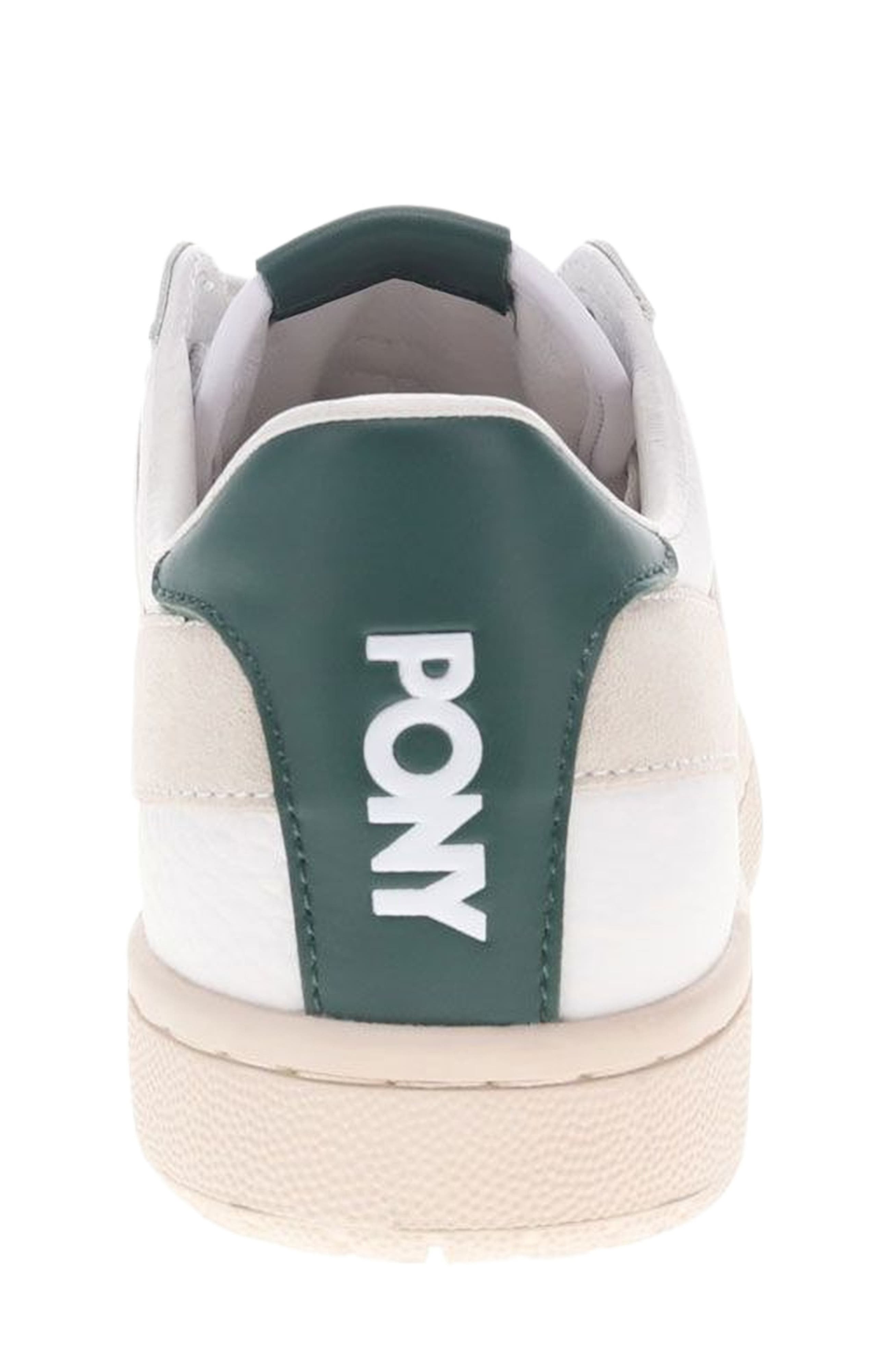 PONY M-Pro Low Lux Sneakers, Alternate, color, White/Green/Oatmeal