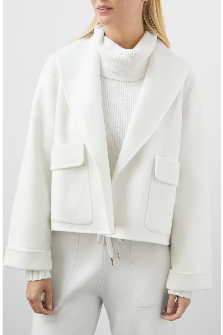 x @cellajaneblog Crop Icon Coat, Main, color, SNOW