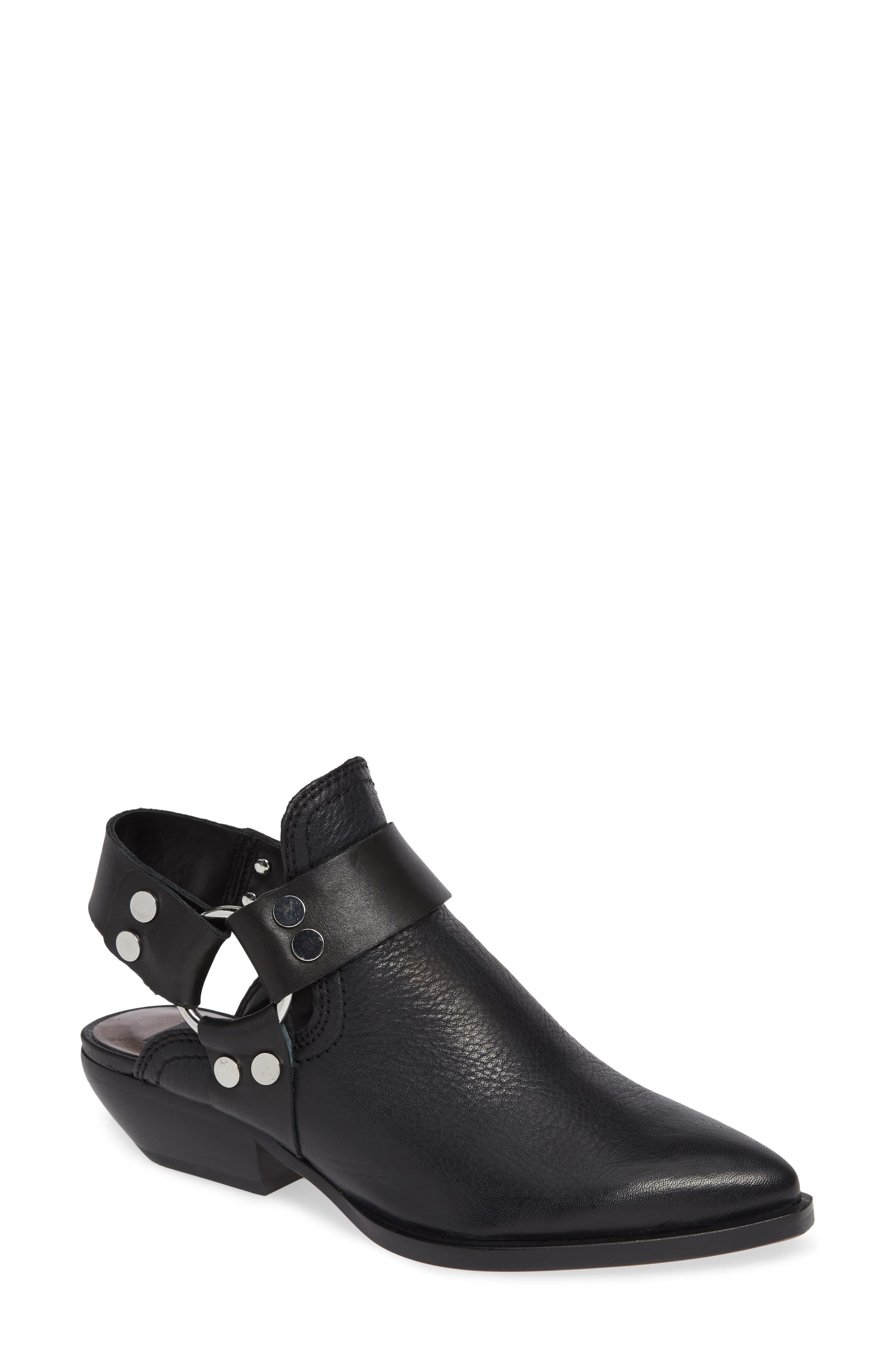 Urban Bootie, Main, color, BLACK LEATHER