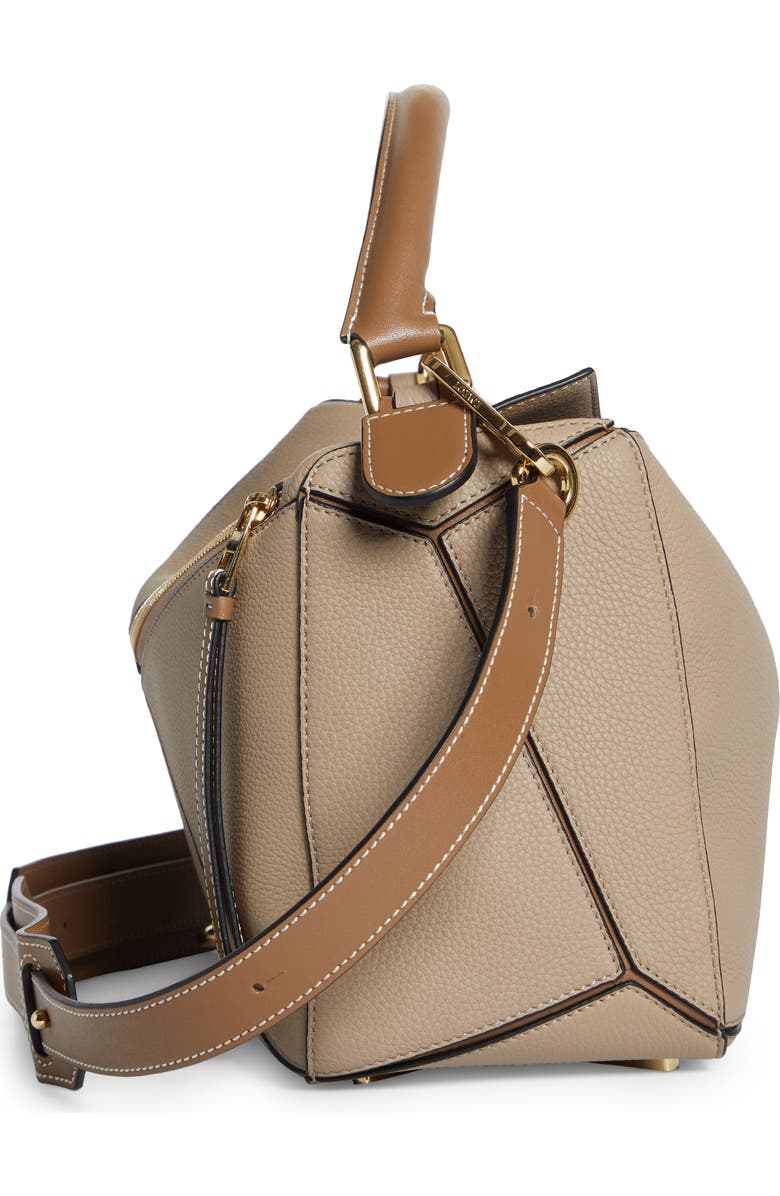 Loewe Medium Puzzle Leather Shoulder Bag, Alternate, color,