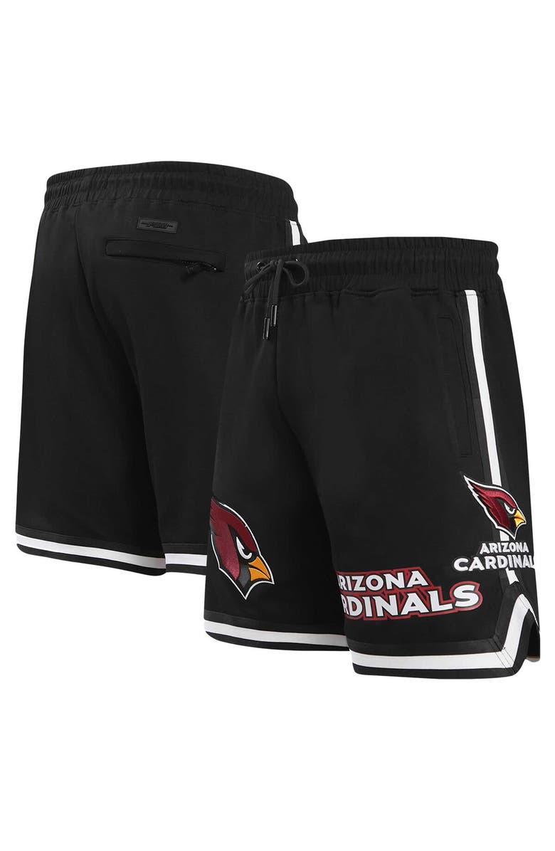PRO STANDARD Men's Pro Standard Black Arizona Cardinals Classic Chenille Shorts, Main, color, Black