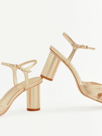 Petra Cylinder Heel Sandal