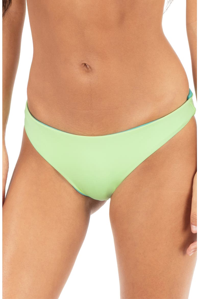 Reversible Bikini Bottoms, Main, color, LIME BLUE