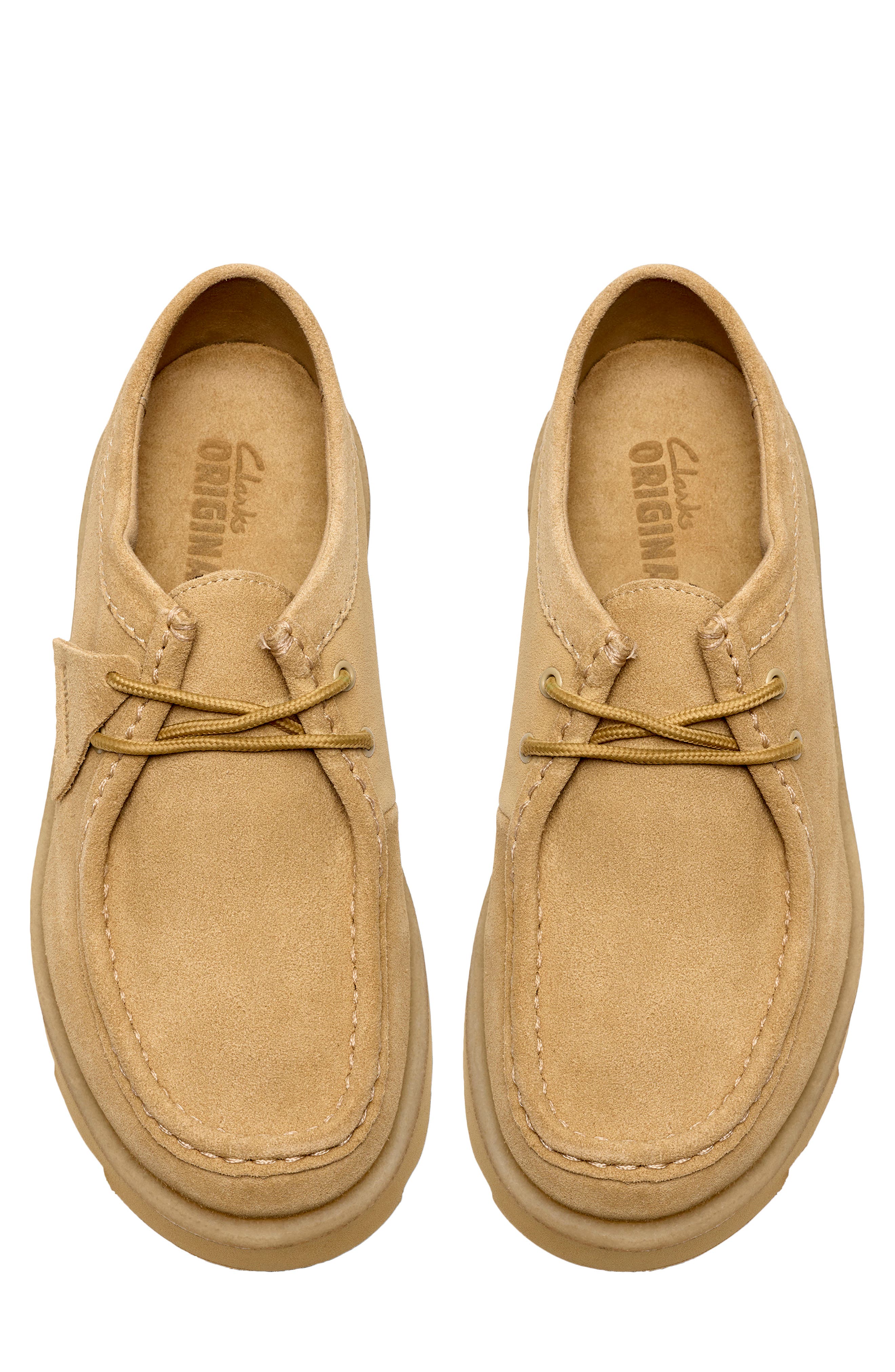 Meare Lace-Up Wallabee Chukka, Alternate, color, MAPLE SUEDE
