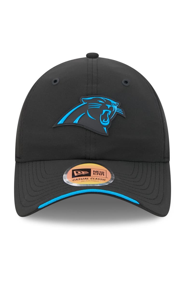 Men's New Era Black Carolina Panthers 2026 Sideline Casual Classic Adjustable Hat, Alternate, color, Black