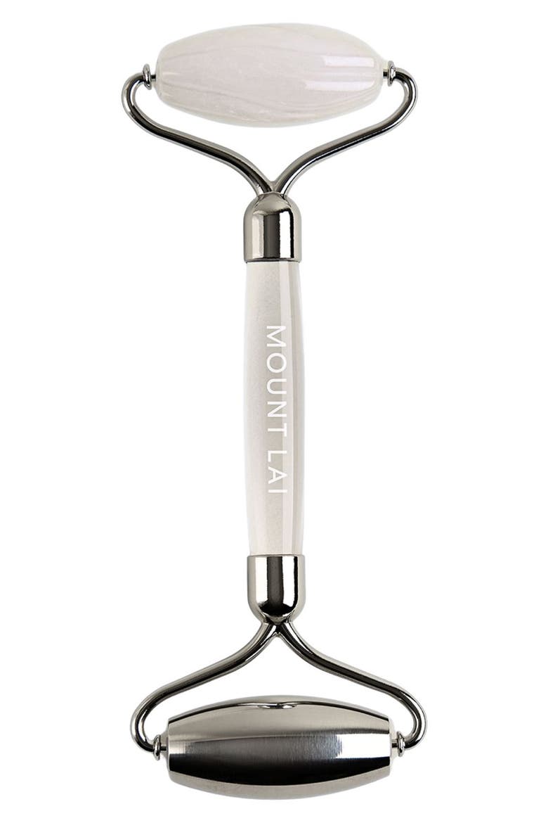 Vitality Qi White Jade & Stainless Steel Dual-Action Facial Roller video