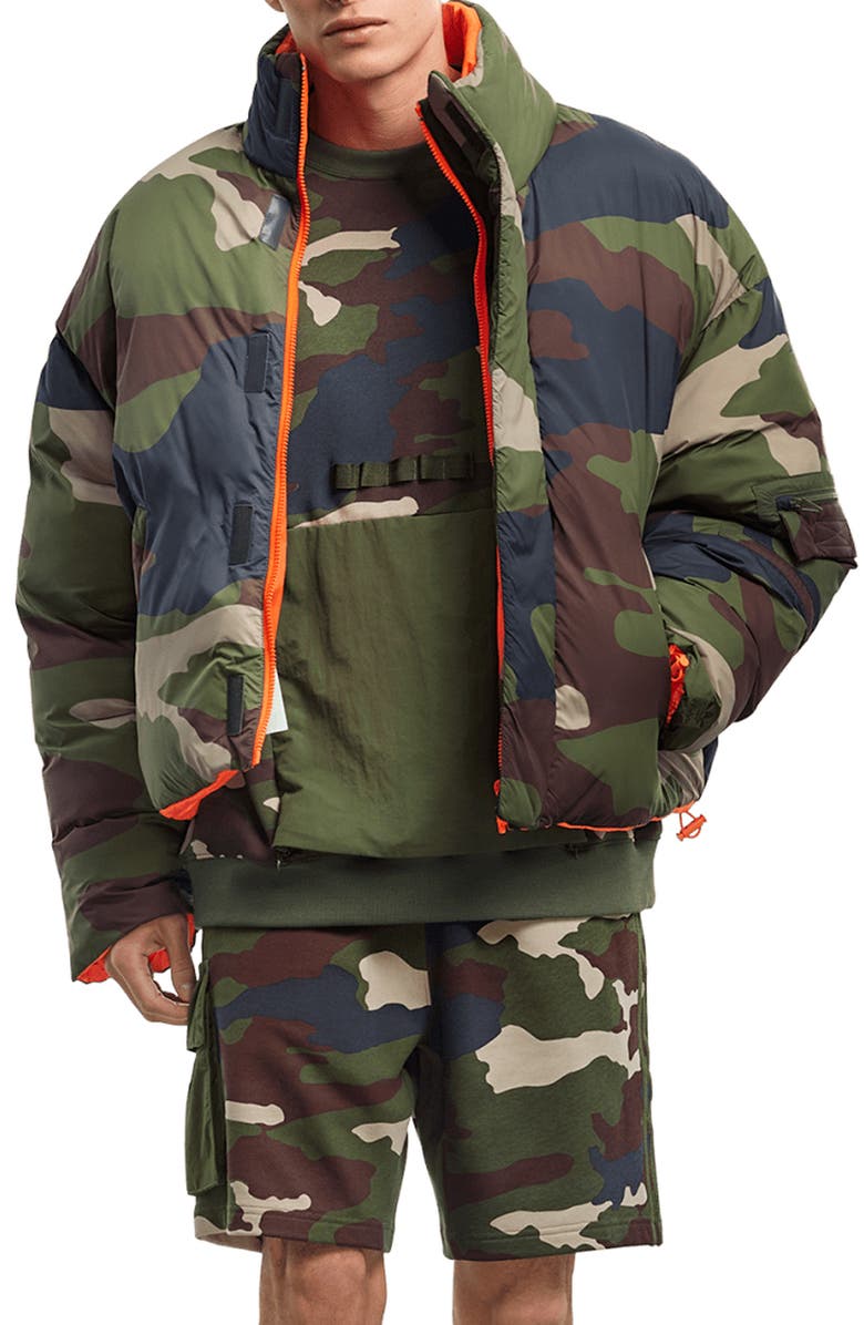 adidas x IVY PARK Reversible Puffer Jacket, Main, color,