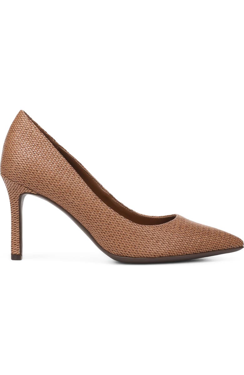 Naturalizer Anna Pointed Toe Pump, Alternate, color, Walnut Wake