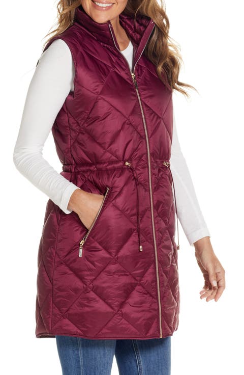 Diamond Quilted Puffer Vest
