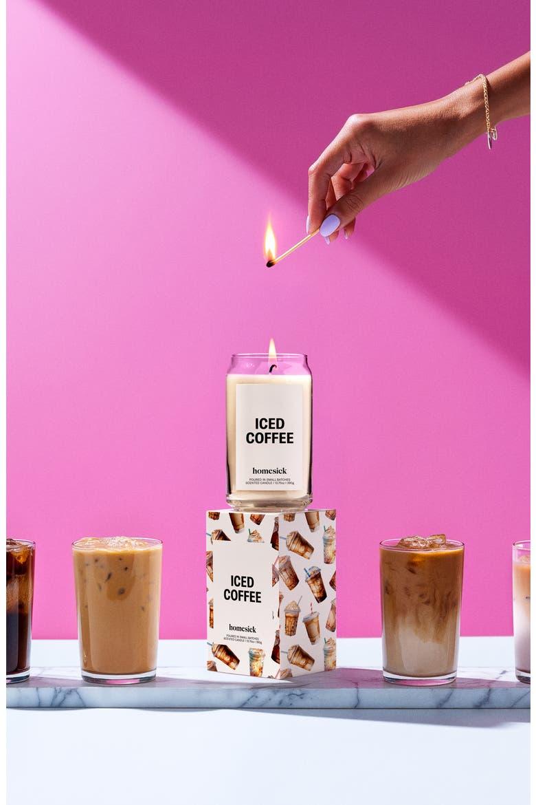 Iced Coffee Candle, Alternate, color, NO COLOR