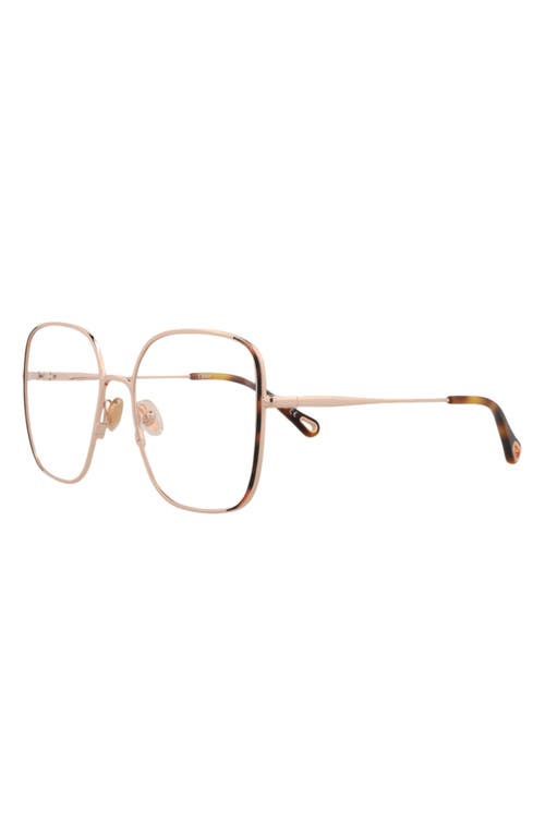 Chloé 55mm Square Optical Glasses