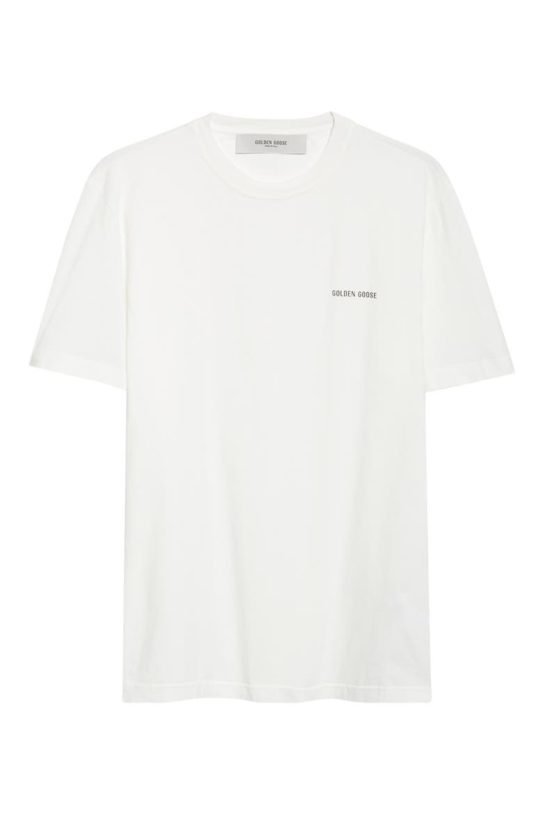 Journey Logo Cotton Graphic T-Shirt, Alternate, color, VINTAGE WHITE
