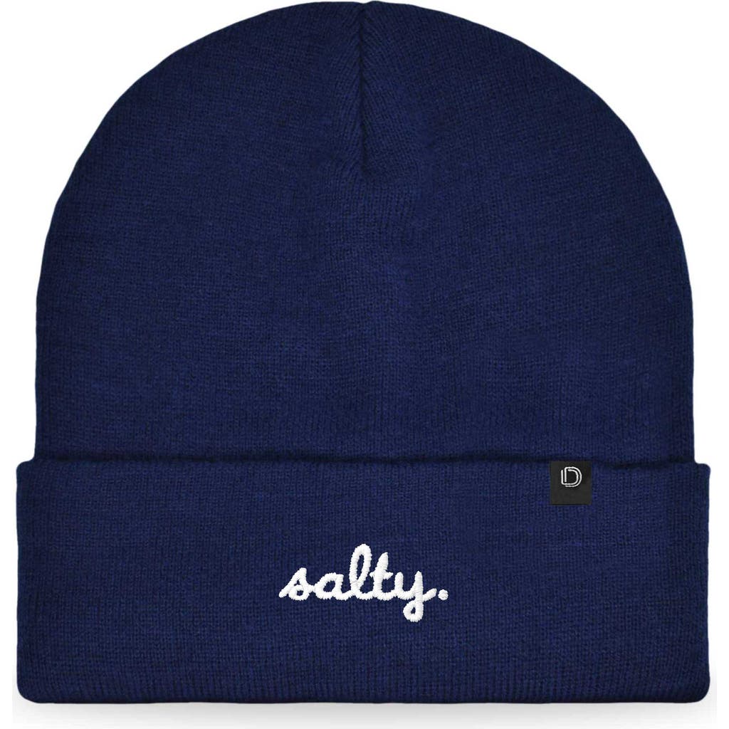 Dalix Salty Beanie Cap In Blue