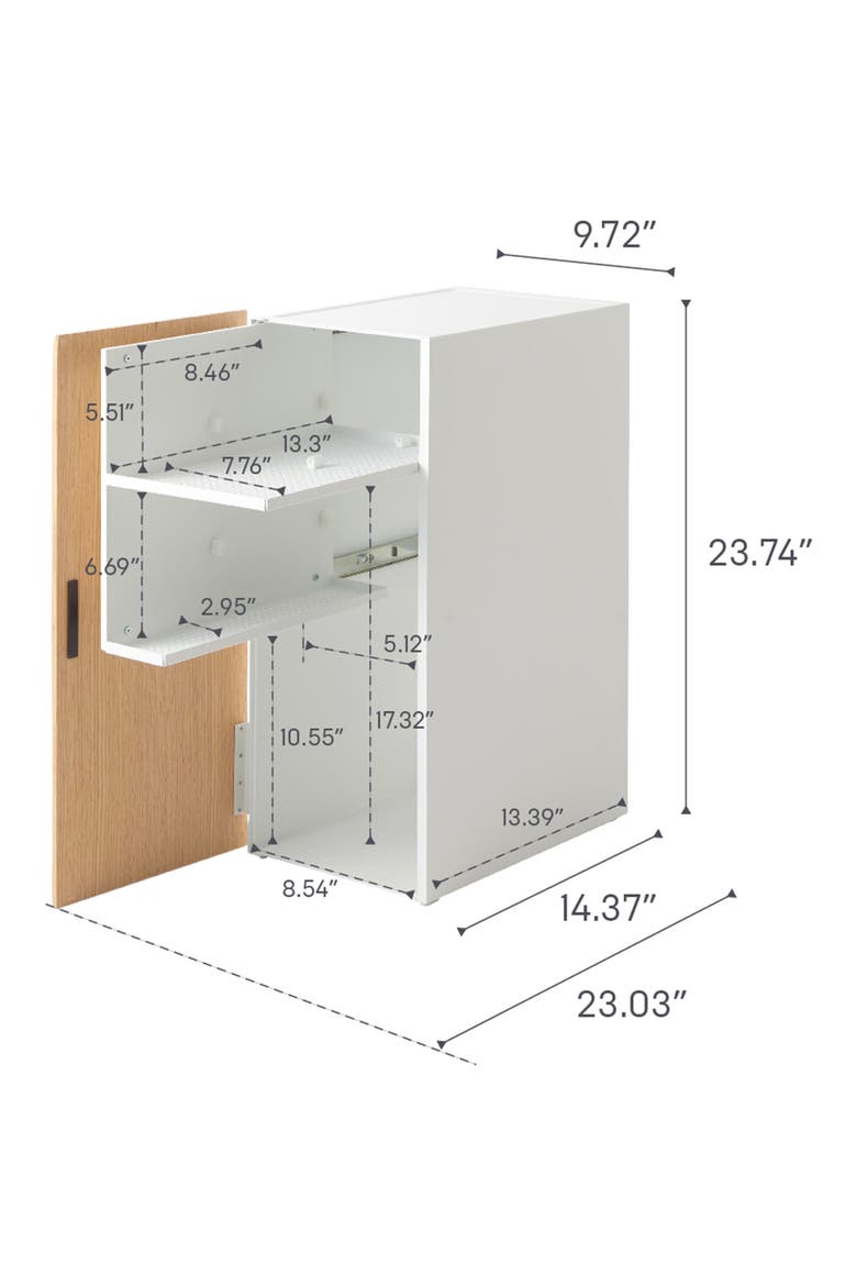 Video Game Storage Cabinet, Alternate, color, WHITE
