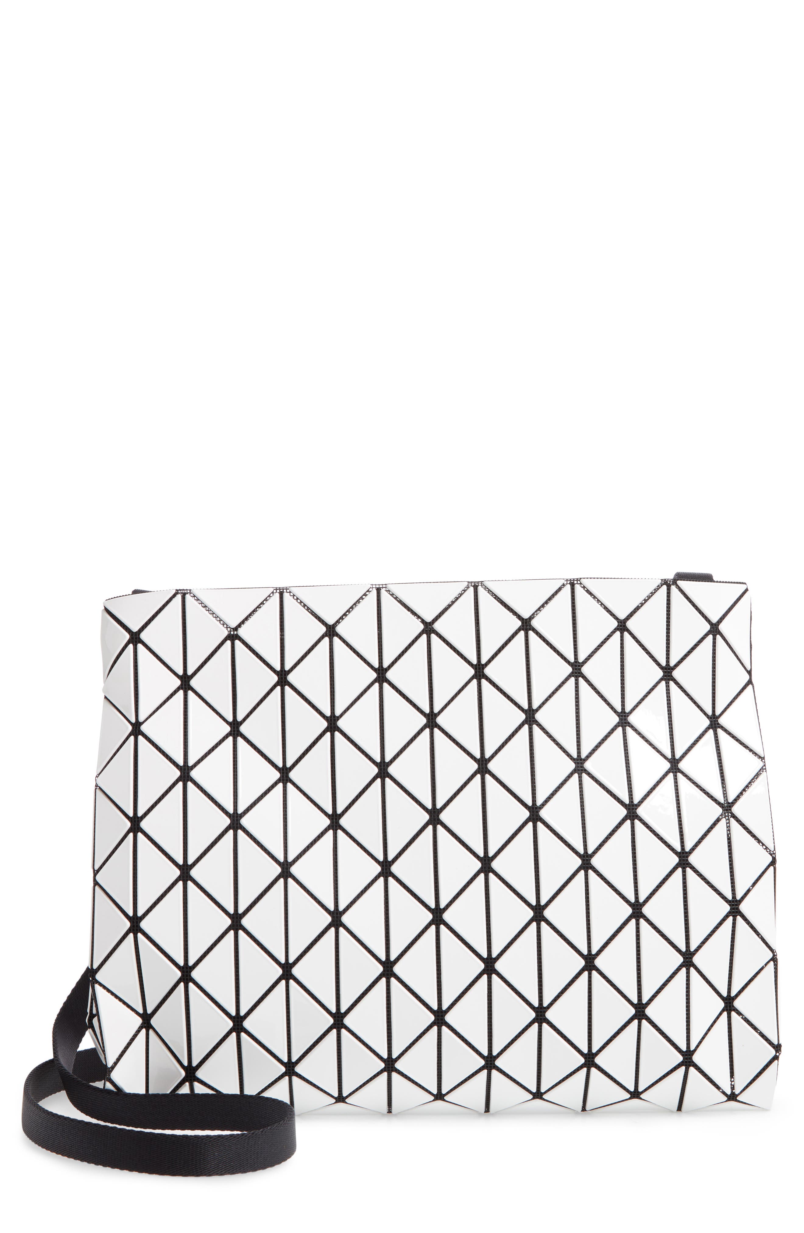 Bao Bao Issey Miyake Row Gloss Crossbody Bag, Main, color, 