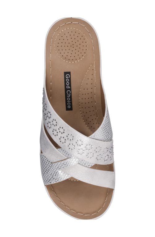 Gc Shoes Soraya Wedge Sandal In White